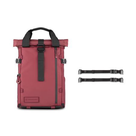 WANDRD PRVKE 15 Photo Bundle Rhone Burgundy – Sac photo compact élégant WANDRD PRVKE 15 Photo Bundle Rhone Burgundy – Sac photo compact élégant