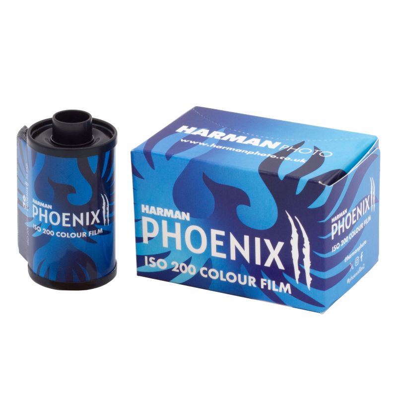 HARMAN PHOENIX II 200 Film couleur 135-36 – Grain fin & contraste