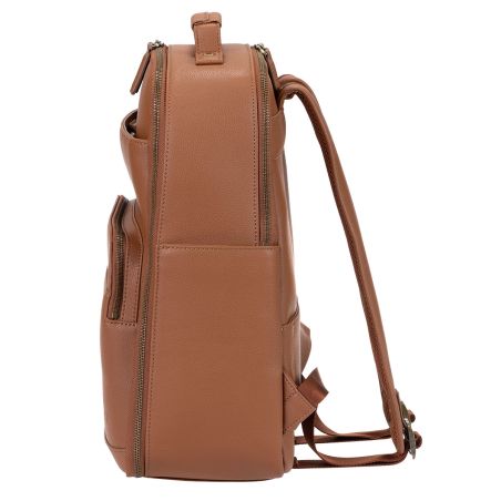 LOULEX Backpack 2.0 Brown – Sac à dos photo cuir microfibre 16" LOULEX Backpack 2.0 Brown – Sac à dos photo cuir microfibre 16"
