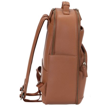 LOULEX Backpack 2.0 Brown – Sac à dos photo cuir microfibre 16" LOULEX Backpack 2.0 Brown – Sac à dos photo cuir microfibre 16"