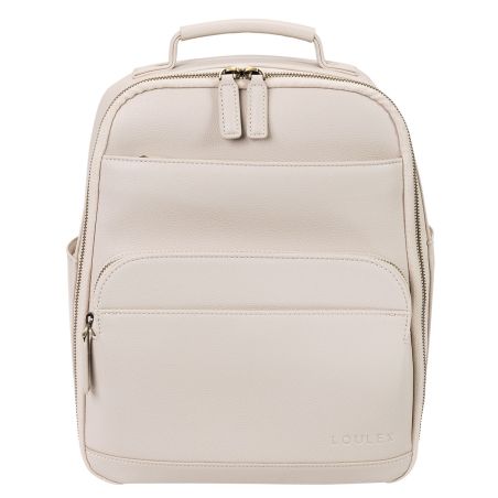 LOULEX Mini Bag Beige – Sac photo compact cuir microfibre 13" LOULEX Mini Bag Beige – Sac photo compact cuir microfibre 13"