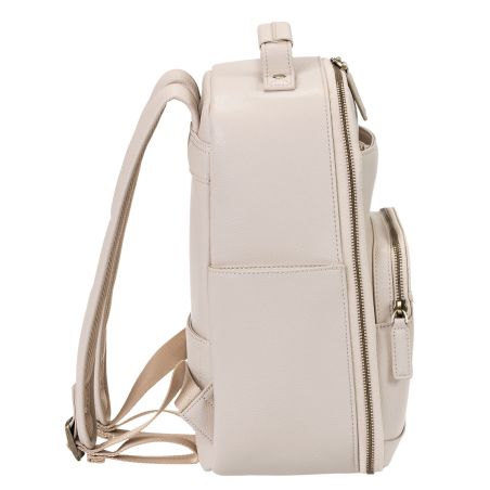 LOULEX Mini Bag Beige – Sac photo compact cuir microfibre 13" LOULEX Mini Bag Beige – Sac photo compact cuir microfibre 13"