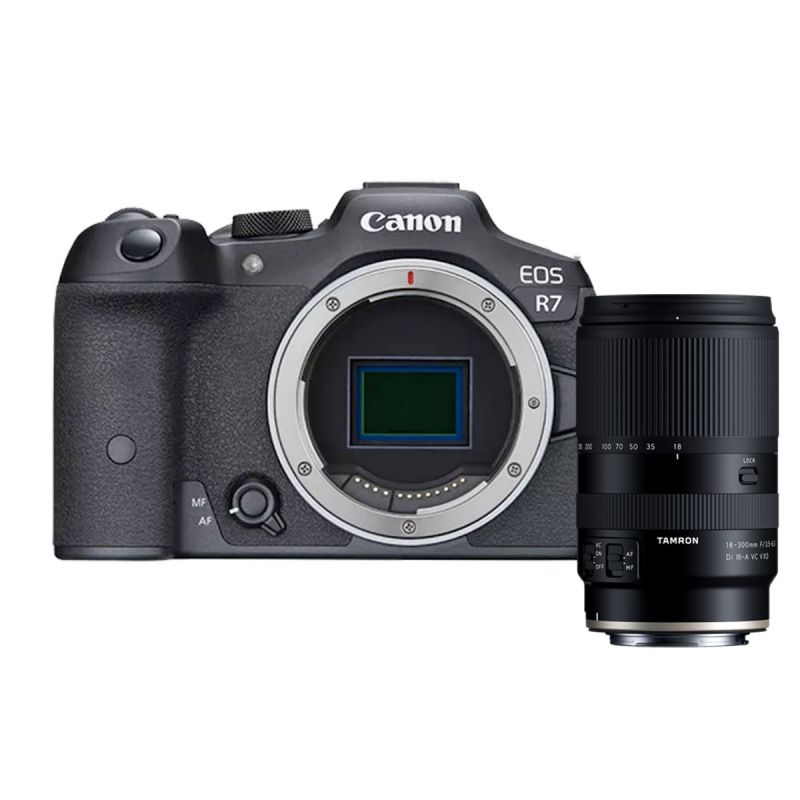 Canon EOS R7 + Tamron 18-300mm RF | Hybride APS-C haute précision