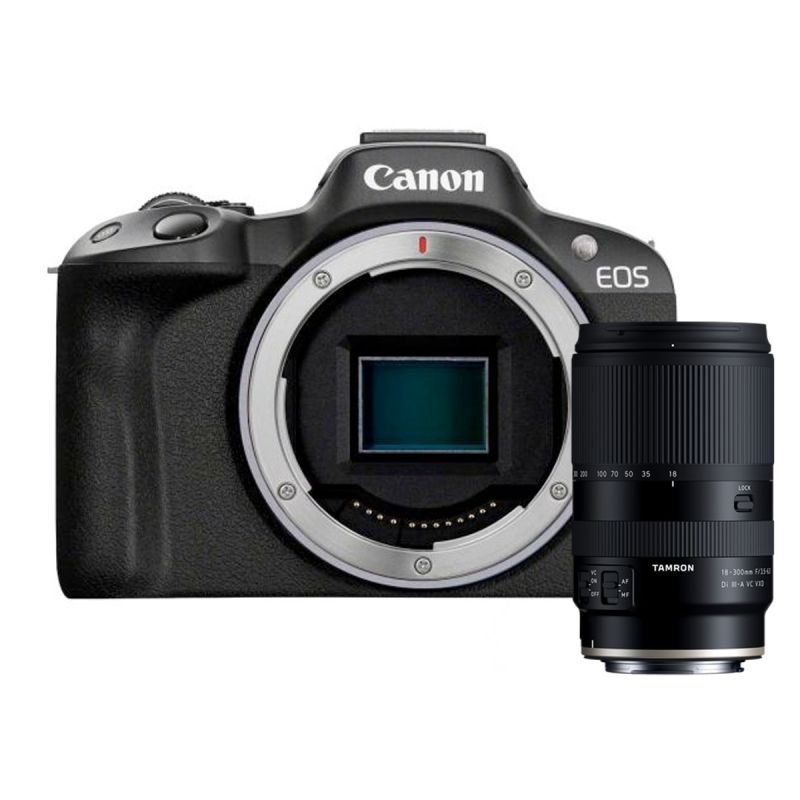 Canon EOS R50 + Tamron 18-300mm F3.5-6.3 Di III-A VC VXD RF