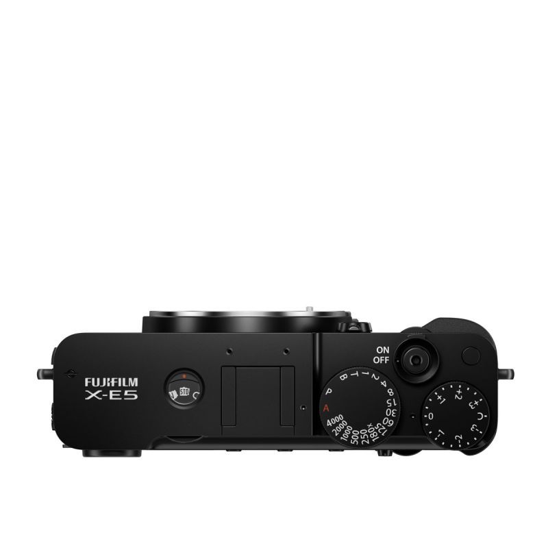 FUJIFILM X-E5 Noir + XF 27mm F2.8 R WR – Hybride APS-C 40,2 Mpx
