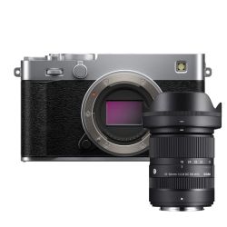 FUJIFILM X-E5 Silver + Sigma 18-50mm F2.8 DC DN Contemporary APS-C