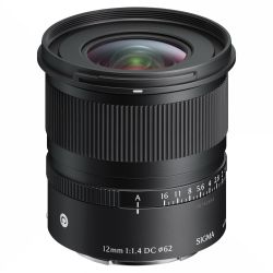 SIGMA 12mm F1.4 DC Contemporary X-Mount – Ultra grand angle APS-C