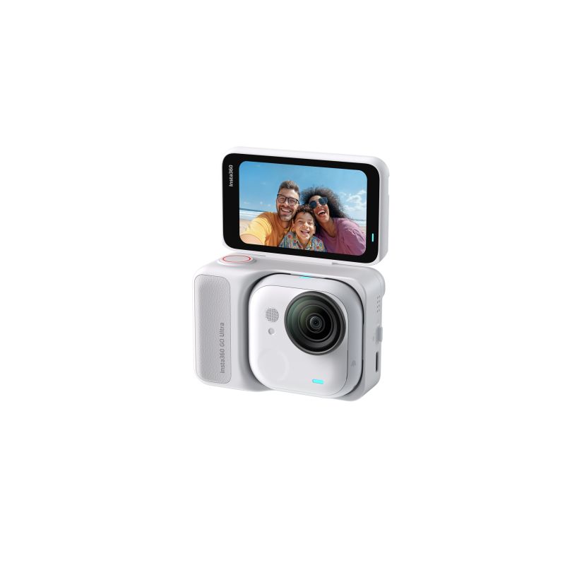 INSTA360 GO Ultra Standard Bundle White – Caméra 4K compacte