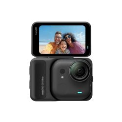 INSTA360 GO Ultra Standard Bundle Black – Caméra 4K compacte