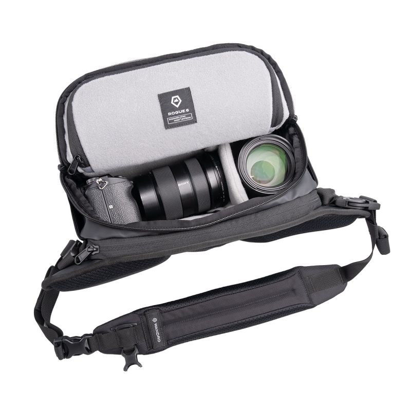 WANDRD ROGUE Sling 6L Rhoone Burgundy V2 – Sac photo compact