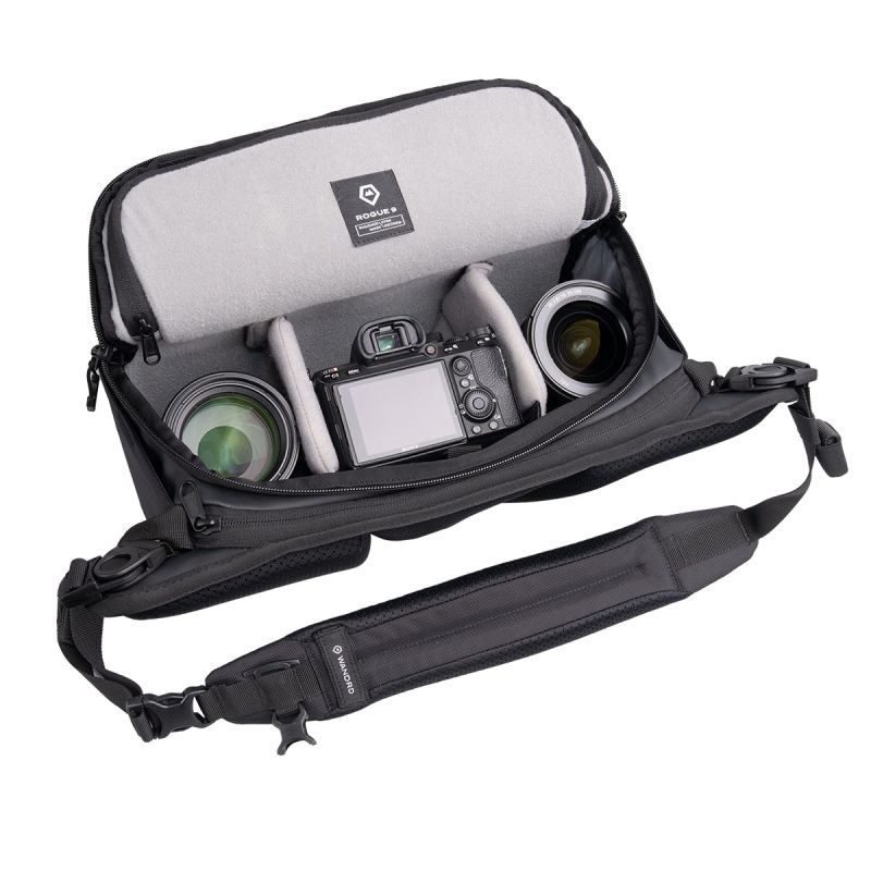 WANDRD ROGUE Sling 9L Black V2 – Sac photo compact