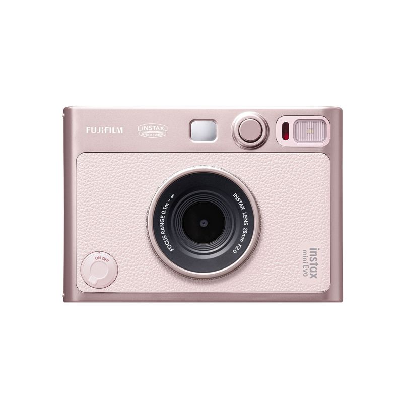 FUJIFILM Instax Mini EVO Rose USB-C – Appareil photo instantané