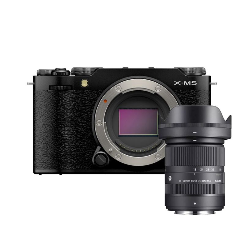 FUJIFILM X-M5 Noir + SIGMA 18-50mm F2.8 DC DN Contemporary
