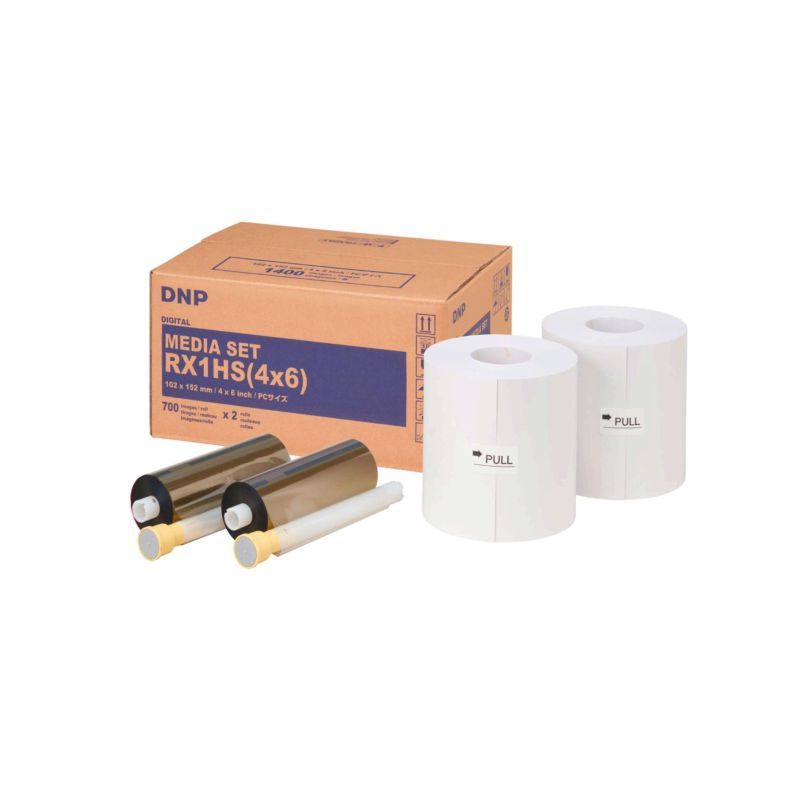 Dnp kit d'impression SD 10x15cm 1400 tirages pour RX1HS