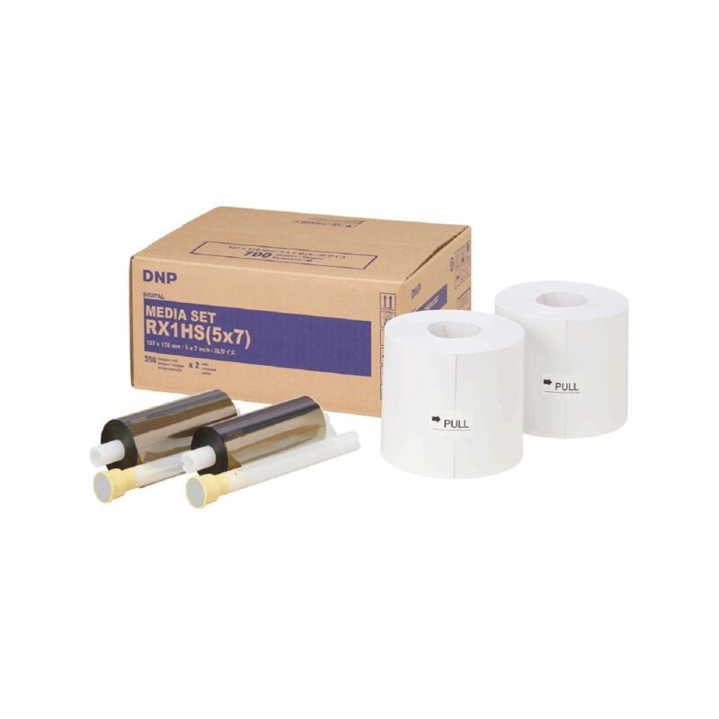 DNP Consommable RX1HS 13x18cm – Kit d’impression 700 tirages Standard Digital