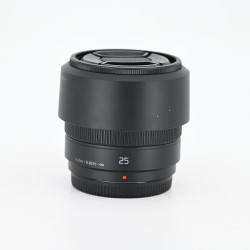 PANASONIC 25MM/1.7 NOIR M4/3