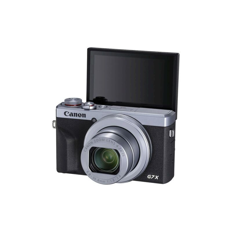 CANON POWERSHOT G7X MARK III ARGENT
