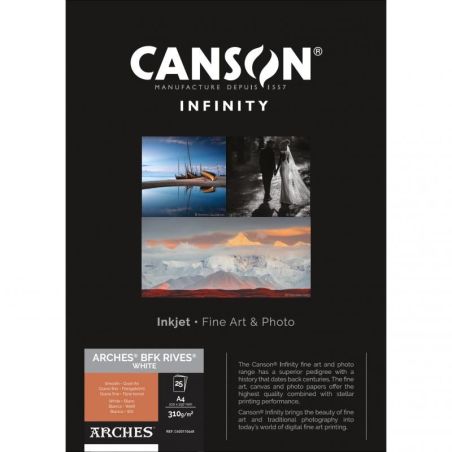 CANSON ARCHES BFK RIVES WHITE A3 310G