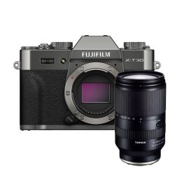 Fujifilm X-T30 III Anthracite + Tamron 18-300mm F3.5-6.3 Di III-A VC VXD – Kit Hybride APS-C Tout-en-un