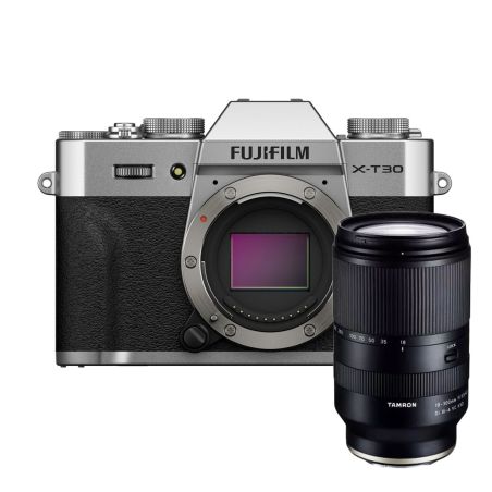 Fujifilm X-T30 III Argent + Tamron 18-300mm F3.5-6.3 Di III-A VC VXD – Kit Hybride APS-C Tout-en-un Fujifilm X-T30 III Argent + Tamron 18-300mm F3.5-6.3 Di III-A VC VXD – Kit Hybride APS-C Tout-en-un