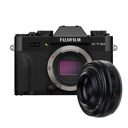 Fujifilm X-T30 III Noir + XF 27mm F2.8 R WR – Kit Hybride APS-C Compact Fujifilm X-T30 III Noir + XF 27mm F2.8 R WR – Kit Hybride APS-C Compact