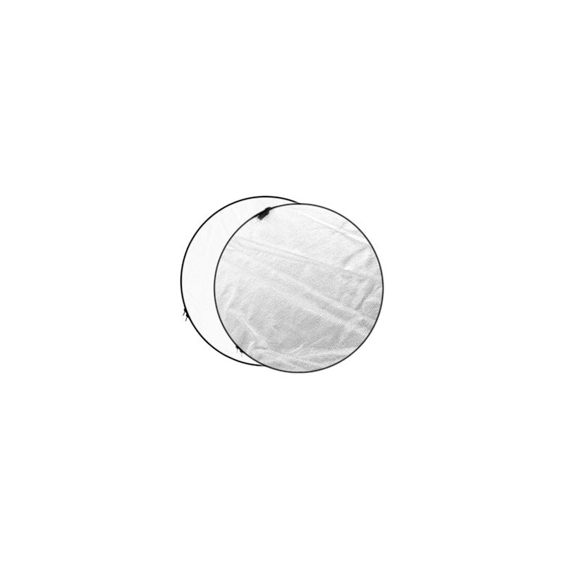 Godox Reflecteur rond 110cm – Argent & Blanc pliable 2-en-1