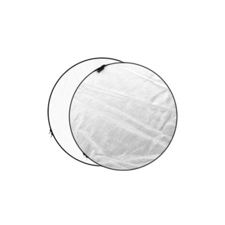 Godox Reflecteur rond 110cm – Argent & Blanc pliable 2-en-1 Godox Reflecteur rond 110cm – Argent & Blanc pliable 2-en-1