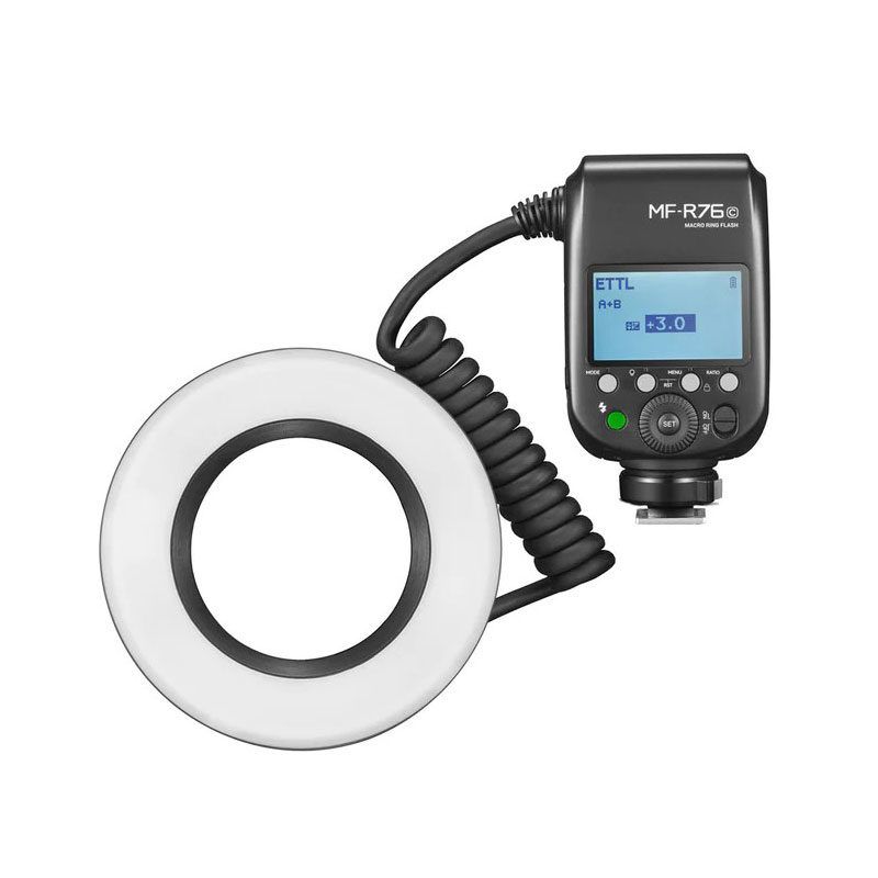 Godox MF-R76C TTL Macro Ring Flash Canon