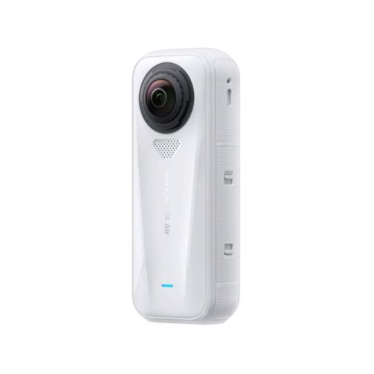 Insta360 X4 Air Noir Graphite - Caméra 360 8K Légère De 165g, Effet Perche à Selfie Invisible, Objectifs Remplaçables, Filmez D'abord Et Cadrez Plus Tard, Pare-Vent Intégré