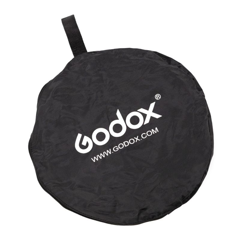 Godox 5-en-1 Réflecteur ovale 60x90cm – Or, Argent, Blanc, Diffuseur
