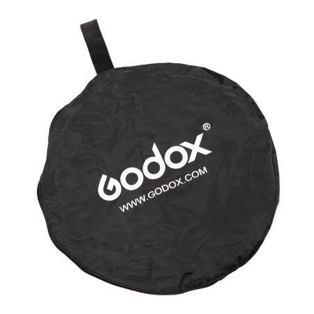 Godox 5-en-1 Réflecteur ovale 60x90cm – Or, Argent, Blanc, Diffuseur