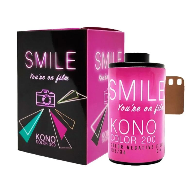 KONO Color 200 36 poses – Film couleur 35 mm ISO 200 C-41