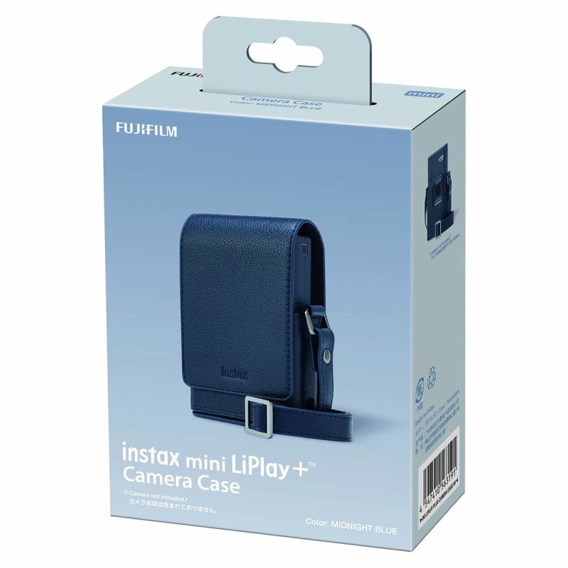 FUJIFILM Housse Mini LiPlay Plus Navy – Étui de protection