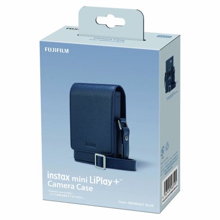 FUJIFILM Housse Mini LiPlay Plus Navy – Étui de protection
