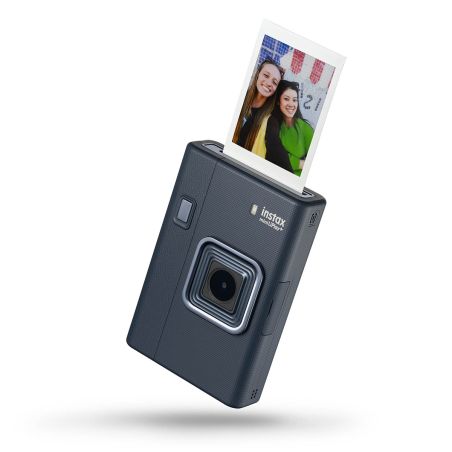 FUJIFILM INSTAX LiPlay Plus Navy – Appareil photo instantané hybride
