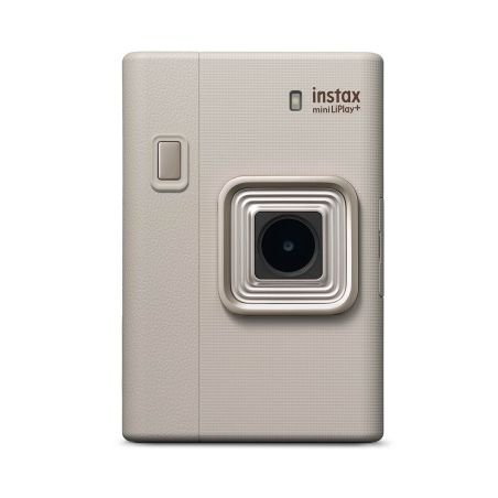 FUJIFILM INSTAX LiPlay Plus Beige – Appareil photo instantané hybride