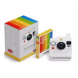Polaroid Now Gen 3 Blanc + Pack Film Couleur i-Type (8 vues)
