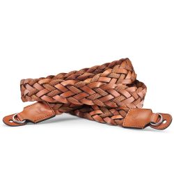 LEICA COURROIE PLATE TRESSEE COGNAC 14698