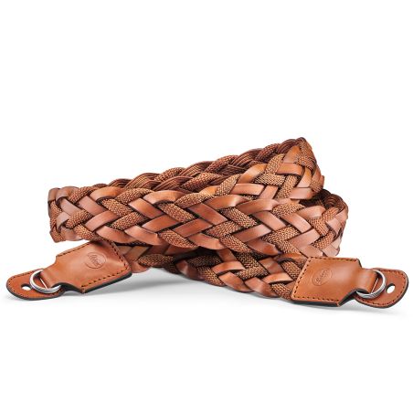 LEICA COURROIE PLATE TRESSEE COGNAC 14698