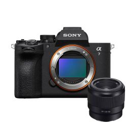 Sony Alpha 7V + FE 50mm f/1.8 – Kit Lumineux