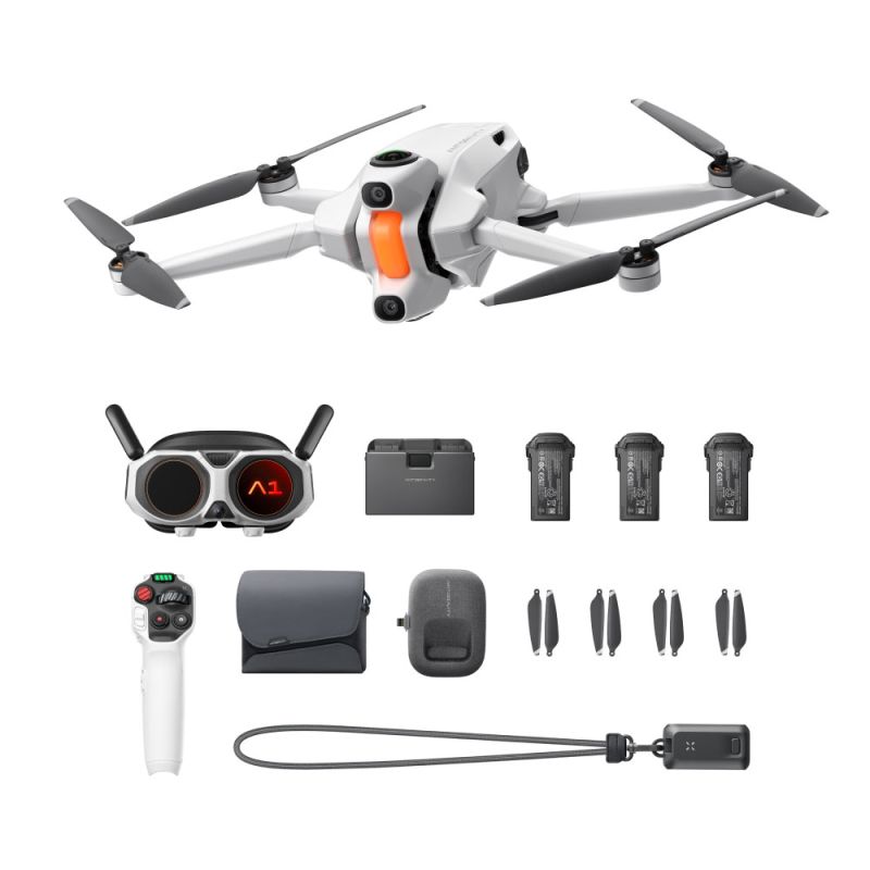 Antigravity A1 Explorer – Drone 360° 8K + Batteries & Sling Bag