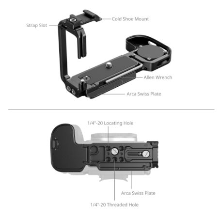 SMALLRIG 5962 L-Shaped R6 II / R6 III
