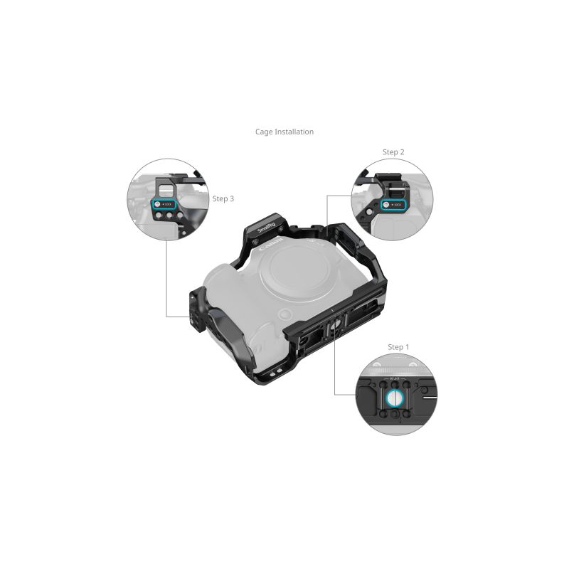 SMALLRIG 5954 Cage HawkLock R6 II / R6 III