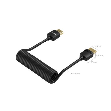 SMALLRIG 4963 COILED FULL HDMI CABLE (A to A)
