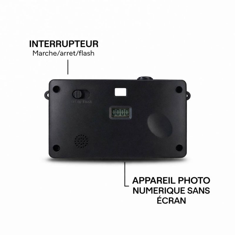 Camp Snap appareil photo numérique Blanc