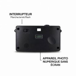 Camp Snap appareil photo numérique Turquoise