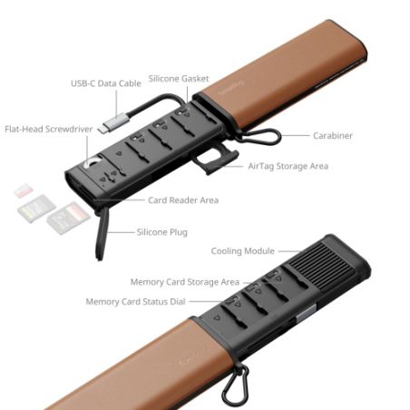 SMALLRIG 5361 ETUI LECTEUR CF TYPE A / SD