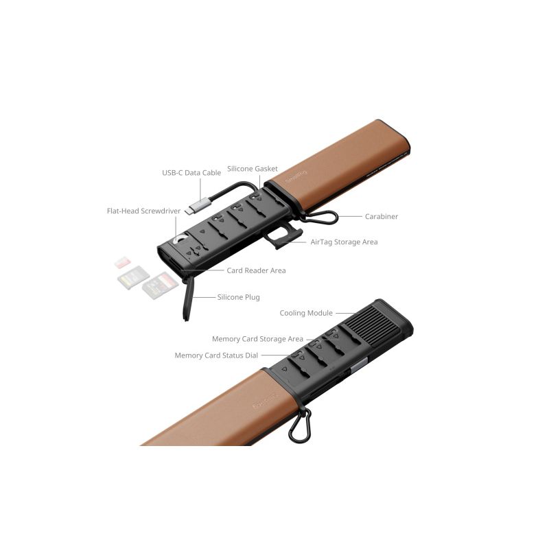 SMALLRIG 4532ETUI LECTEUR CF TYPE B / SD