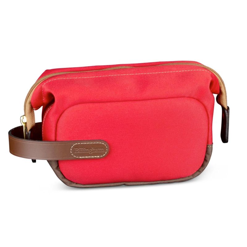 Billingham Capsule 1 Burgundy Canvas Chocolate – Pochette photo