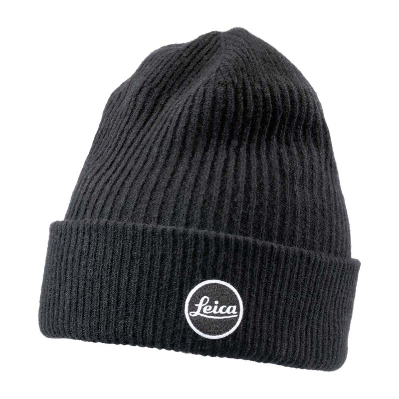 Leica Bonnet tricoté noir 96392